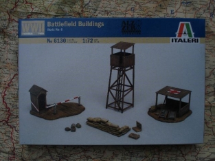 Italeri 6130  Battlefied Buildings diorama WO2